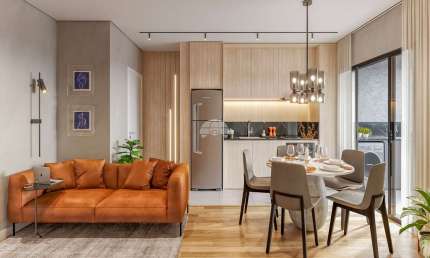 Apartamento com 3 quartos à venda na Rua Francisco Ader, 514, Novo Mundo, Curitiba, 57 m2 por R$ 536.900