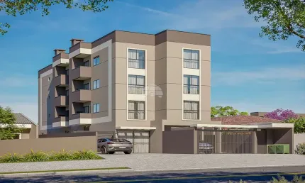 Apartamento com 3 quartos à venda na Rua Barão do Cerro Azul, 3008, Bom Jesus, São José dos Pinhais, 64 m2 por R$ 369.900