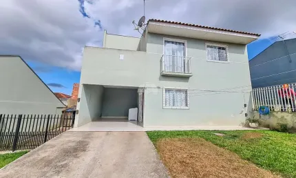 Casa em condomínio fechado com 3 quartos à venda na Rua Presidente Faria, 1317, Colônia Faria, Colombo, 119 m2 por R$ 385.000
