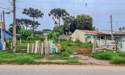 Terreno à venda na Rua Santiago, 108, Campo Pequeno, Colombo por R$ 210.000