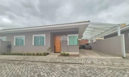 Casa em condomínio fechado com 3 quartos à venda na rua presidente humberto alencar castelo branco, 2232, jardim paulista, campina grande do sul, 100 m2 por r$ 415.000