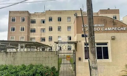 Apartamento com 2 quartos à venda na Rua Aristeu de Castro Fernandes, 15, Guaraituba, Colombo, 46 m2 por R$ 220.000