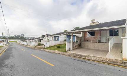 Casa em condomínio fechado com 3 quartos à venda na Rua Lótus, 520, Campina da Barra, Araucária, 105 m2 por R$ 300.000