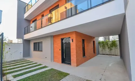 Casa em condomínio fechado com 3 quartos à venda na rua parintins, 338, vila izabel, curitiba, 213 m2 por r$ 1.650.000