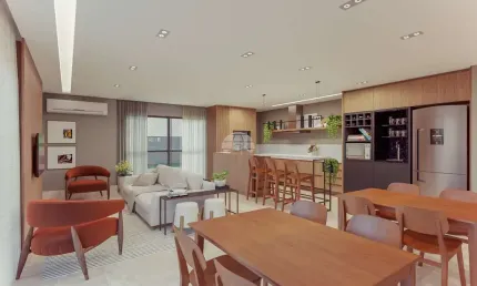 Apartamento com 3 quartos à venda na Rua João Bonat, 93, Novo Mundo, Curitiba, 74 m2 por R$ 765.000