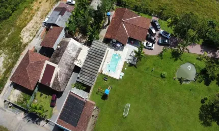 Chácara / sítio com 7 quartos à venda na ESTRADA DO PALMITAL, S/N, Palmital, Garuva, 300 m2 por R$ 980.000