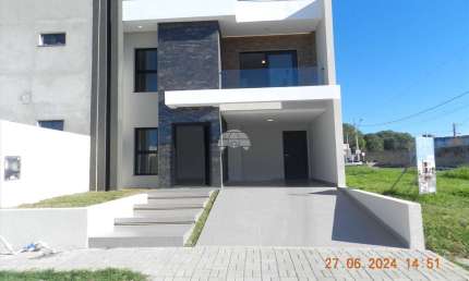 Casa em condomínio fechado com 3 quartos à venda na Rua David Alves de Goes, 955, Boqueirão, Guarapuava, 125 m2 por R$ 750.000