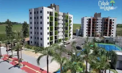 Apartamento com 3 quartos à venda na Rua dos Lagos, 1240, Cidade dos Lagos, Guarapuava, 64 m2 por R$ 470.000