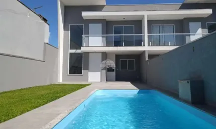 Casa com 4 quartos à venda na Rua Barão do Cerro Azul, 2108, Brejatuba, Guaratuba, 143 m2 por R$ 925.000