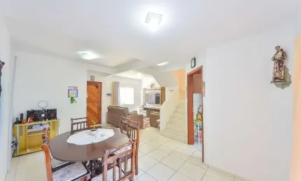 Casa em condomínio fechado com 3 quartos à venda na Rua João Batista Zagonel Passos, 455, Xaxim, Curitiba, 95 m2 por R$ 499.000