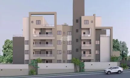Apartamento com 3 quartos à venda na Rua Irmã Flávia Borlet, 391, Hauer, Curitiba, 57 m2 por R$ 431.345