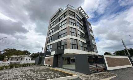 Loft com 1 quarto à venda na Rua Armindo Bueno, 60, Itapema do Norte, Itapoá, 27 m2 por R$ 427.000
