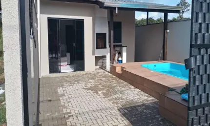Casa com 2 quartos à venda na Rua 510 - Álamo, 1233, Rainha do Mar, Itapoá, 63 m2 por R$ 340.000