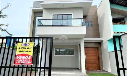 Casa com 3 quartos à venda na Rua Nossa Senhora Aparecida, 341, Cambijú, Itapoá, 103 m2 por R$ 539.000