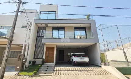 Casa em condomínio fechado com 4 quartos à venda na Rua Augusto Criminácio, 106, Iná, São José dos Pinhais, 210 m2 por R$ 1.350.000