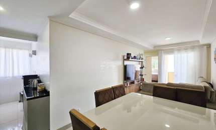 Apartamento com 3 quartos à venda na Rua Professora Marieta de Souza e Silva, 597, Afonso Pena, São José dos Pinhais, 48 m2 por R$ 240.000