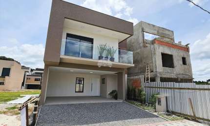 Casa em condomínio fechado com 3 quartos à venda na Rua Manoel Martins, 905, Costeira, São José dos Pinhais, 139 m2 por R$ 935.000