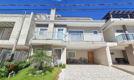 Casa em condomínio fechado com 4 quartos à venda na Rua Augusto Criminácio, 106, Iná, São José dos Pinhais, 188 m2 por R$ 1.250.000