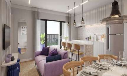 Apartamento com 1 quarto à venda na Rua Joaquim Nabuco, 495, Tingui, Curitiba, 25 m2 por R$ 280.900