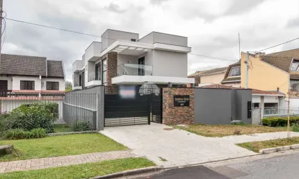 Casa em condomínio fechado com 3 quartos à venda na rua miguel abrão, 357, portão, curitiba, 179 m2 por r$ 1.299.000