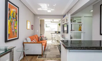 Apartamento com 2 quartos à venda na rua francisco zanicotti sobrinho, 413, santa cândida, curitiba, 55 m2 por r$ 420.000