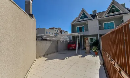 Casa em condomínio fechado com 3 quartos à venda na Rua Manoel Alher, 50, Jardim Amélia, Pinhais, 141 m2 por R$ 690.000