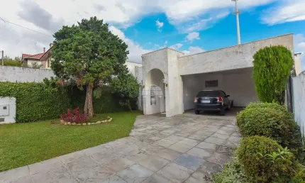 Casa com 5 quartos à venda na rua francisco machado, 279, campina do siqueira, curitiba, 280 m2 por r$ 1.299.000