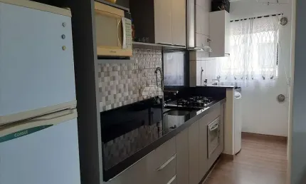 Apartamento com 2 quartos à venda na Rua Perpétua Borges Cunha, 1, Jarivatuba, Joinville, 54 m2 por R$ 240.000
