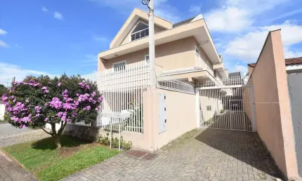 Casa em condomínio fechado com 3 quartos à venda na Rua Américo Vespúcio, 151, Lindóia, Curitiba, 169 m2 por R$ 725.000