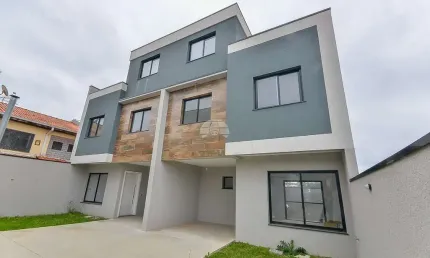Casa em condomínio fechado com 3 quartos à venda na Rua Oscar Wilde, 694, Lindóia, Curitiba, 116 m2 por R$ 698.500