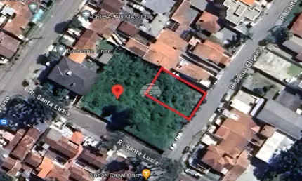 Terreno à venda na Rua Santa Efigênia, 572, Roseira, São José dos Pinhais, 507 m2 por R$ 280.000