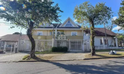 Casa com 5 quartos à venda na rua solimões, 600, mercês, curitiba, 199 m2 por r$ 1.550.000