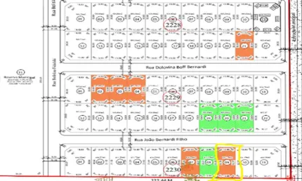 Terreno à venda na Rua Boleslau Fidalski, 00, Cadorin, Pato Branco, 442 m2 por R$ 365.046