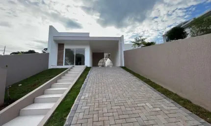 Casa com 3 quartos à venda na Rua Lídio Oltramari, 317, Fraron, Pato Branco, 96 m2 por R$ 430.000