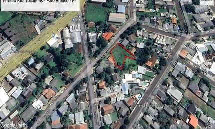 Terreno à venda na Rua Tocantins, 00, São Vicente, Pato Branco, 1140 m2 por R$ 1.100.000