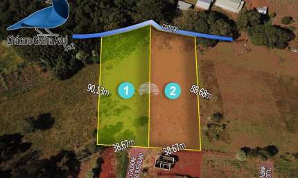 Chácara / sítio à venda na Rua Claudinei Celso Bussolaro, 00, Gralha Azul, Pato Branco, 3370 m2 por R$ 337.000