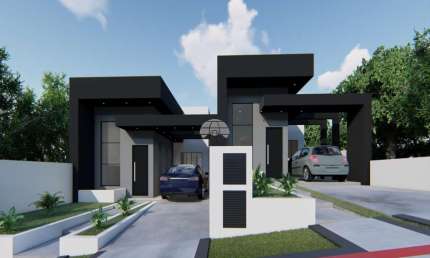 Casa com 2 quartos à venda na Rua Professor Genirio João Favero, 350, Fraron, Pato Branco, 73 m2 por R$ 389.000