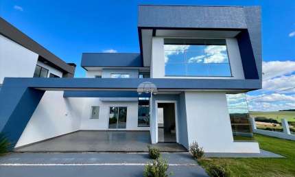 Casa com 3 quartos à venda na Rua Ângela Parzianello, 00, Fraron, Pato Branco, 124 m2 por R$ 845.000