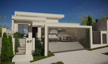 Casa com 3 quartos à venda na Rua Altevir Turra, 44, Parque do Som, Pato Branco, 155 m2 por R$ 1.250.000
