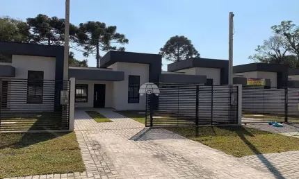 Casa com 3 quartos à venda na Rua Antônio Chemin, 367, Roça Grande, Colombo, 61 m2 por R$ 380.000