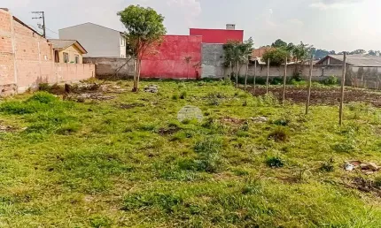 Terreno à venda na rua angelino ribeiro padilha, vila militar i, piraquara por r$ 140.000