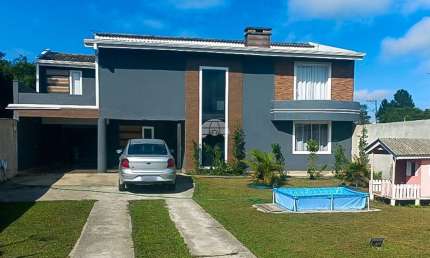 Casa com 4 quartos à venda na Rua Coronel Eneas, 553, Vila Militar I, Piraquara, 268 m2 por R$ 630.000
