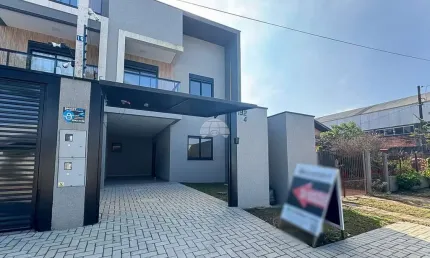 Casa com 3 quartos à venda na rua alzira de araújo souza, 192, atuba, pinhais, 150 m2 por r$ 859.000