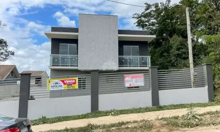 Casa em condomínio fechado com 3 quartos à venda na rua do jacarandá, 144, parque do embu, colombo, 92 m2 por r$ 449.000