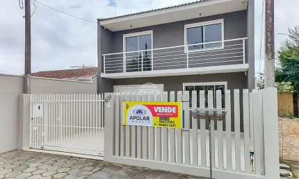 Casa com 3 quartos à venda na Rua Atalaia, 1331, Guaraituba, Colombo, 107 m2 por R$ 439.900