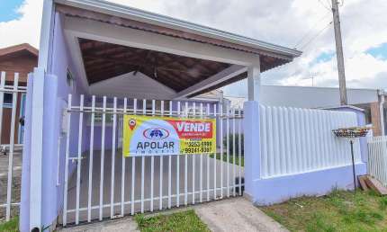 Casa com 3 quartos à venda na Travessa Falcão, 81, Gralha Azul, Fazenda Rio Grande, 89 m2 por R$ 330.000