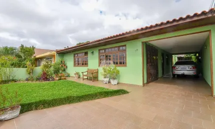 Casa em condomínio fechado com 5 quartos à venda na Rua Alfredo Heisler, 119, Bacacheri, Curitiba, 253 m2 por R$ 1.390.000