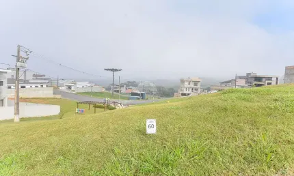 Terreno em condomínio fechado à venda na Rua do Quivi, 341, Planta Santa Tereza, Colombo, 309 m2 por R$ 225.000