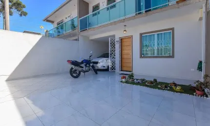 Casa com 3 quartos à venda na rua alberto mansuetto dallagassa, 135, pinheirinho, curitiba, 119 m2 por r$ 630.000