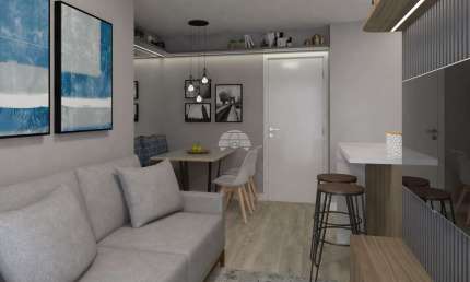 Apartamento com 2 quartos à venda na Rua Euclides da Cunha, 949, Vargem Grande, Pinhais, 48 m2 por R$ 306.000